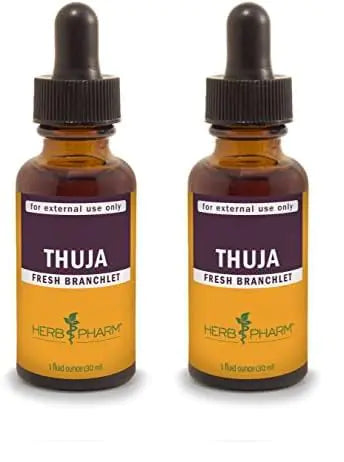 Herb Pharm Thuja Branchlet Liquid Extract - 1 Ounce (DTHUJA01) (Pack of 2)