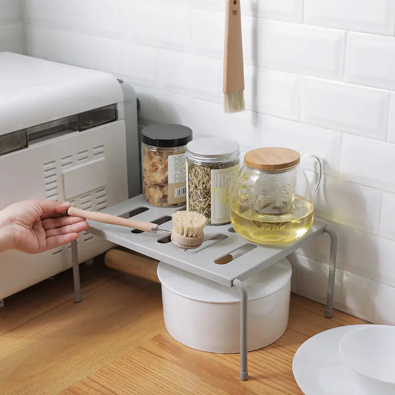 LiGo Adjustable Storage Rack for Kitchen Organization