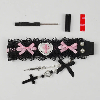 Lace Keyboard Ribbon Mechanical Keyboard Strap Universal Personalized Keyboard Ribbon Keyboard Decor Accessories