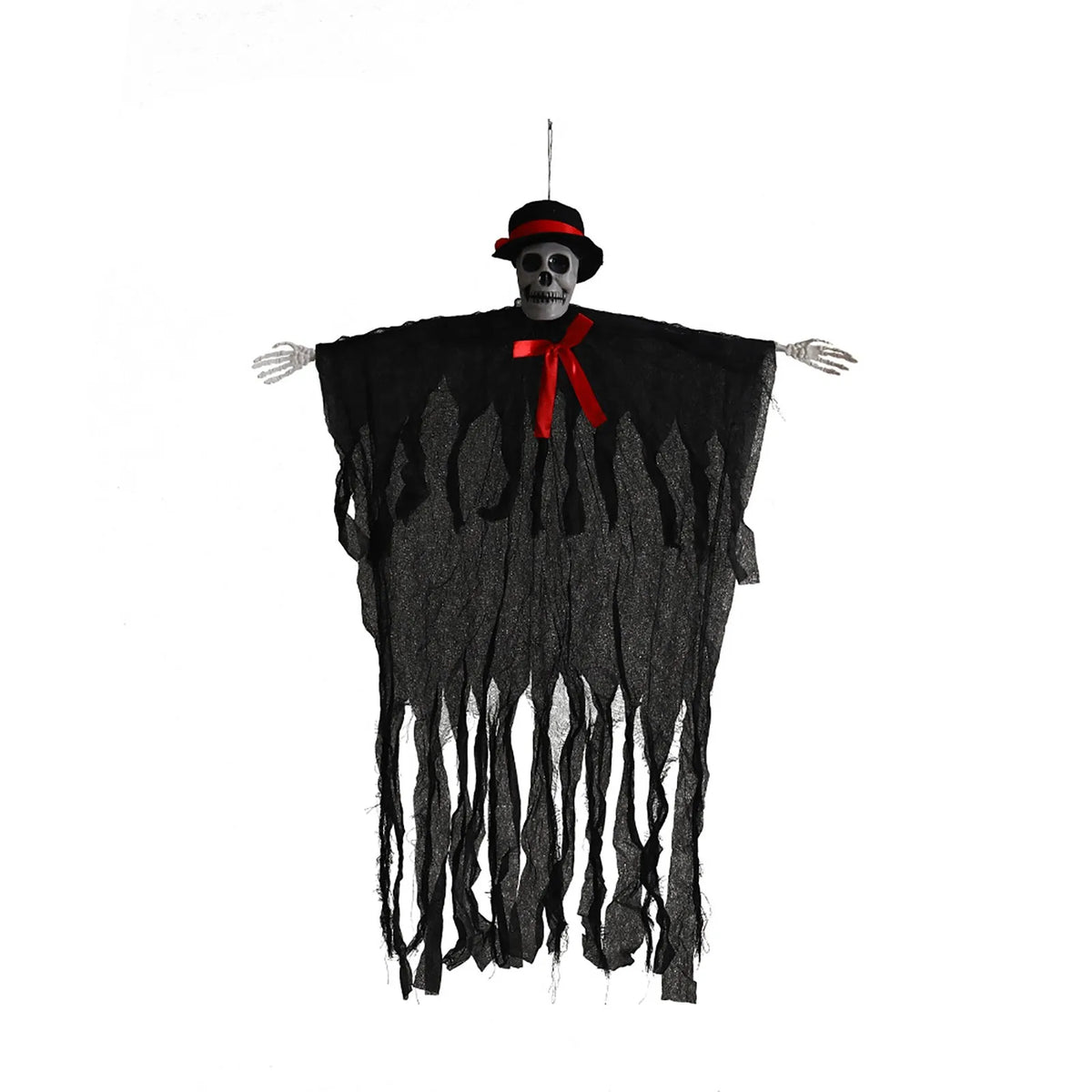 Halloween Hooded Skeleton Haunted House Hanging Ornaments Halloween Scene Layout Decorations Holiday Decorative Supplies