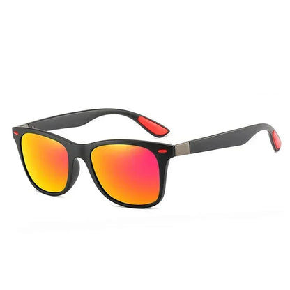 Polarized Sunglasses Unisex Rectangle Vintage Sunglasses Design Retro Sun Glasses Man Eyeglass Casual Goggles UV400 Eyewear