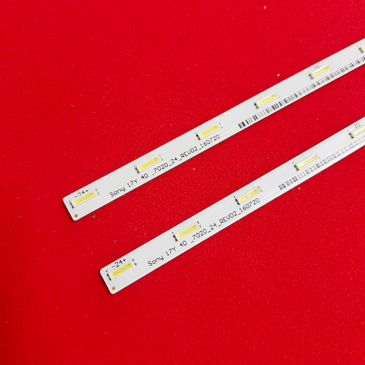 LED Backlight Strip 24 Light For TV 17Y 40_ 7020_ 24_ REV02_ 160720 E303084 KDL-40WE663 KDL-40RE453 KDL-40WE665 KDL-40WE663
