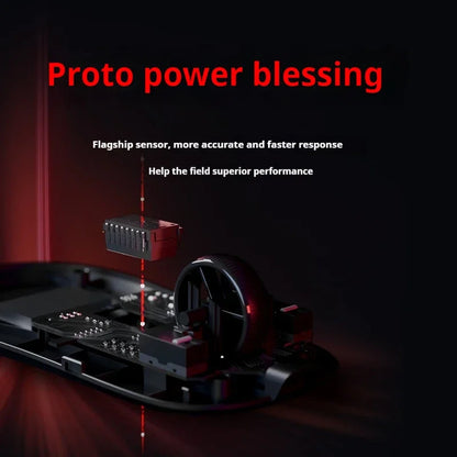 Vxe Mad R/R Major Gaming E-Sports Mouse Paw3395/3950 Dual-Mode Nonporous Lightweight Ergonomic Standard 8k