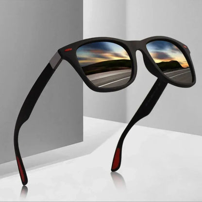 Polarized Sunglasses Unisex Rectangle Vintage Sunglasses Design Retro Sun Glasses Man Eyeglass Casual Goggles UV400 Eyewear