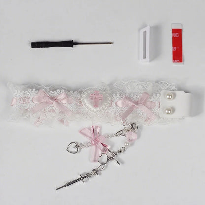 Lace Keyboard Ribbon Mechanical Keyboard Strap Universal Personalized Keyboard Ribbon Keyboard Decor Accessories