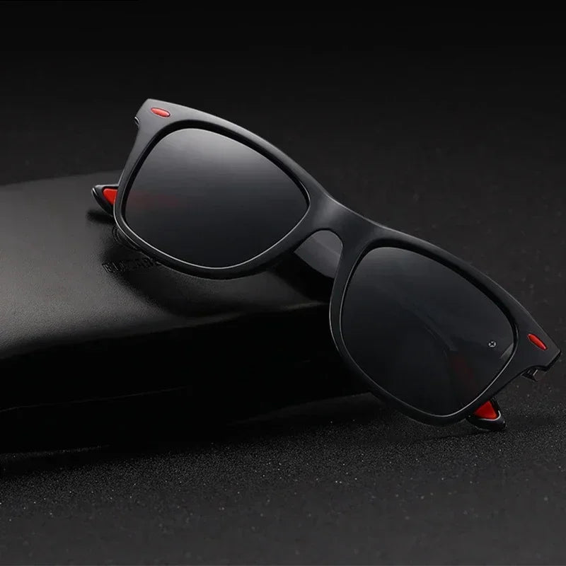 Polarized Sunglasses Unisex Rectangle Vintage Sunglasses Design Retro Sun Glasses Man Eyeglass Casual Goggles UV400 Eyewear