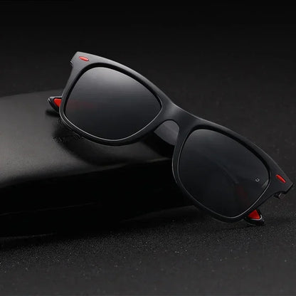 Polarized Sunglasses Unisex Rectangle Vintage Sunglasses Design Retro Sun Glasses Man Eyeglass Casual Goggles UV400 Eyewear