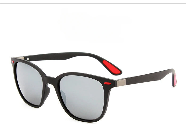 Polarized Sunglasses Unisex Rectangle Vintage Sunglasses Design Retro Sun Glasses Man Eyeglass Casual Goggles UV400 Eyewear
