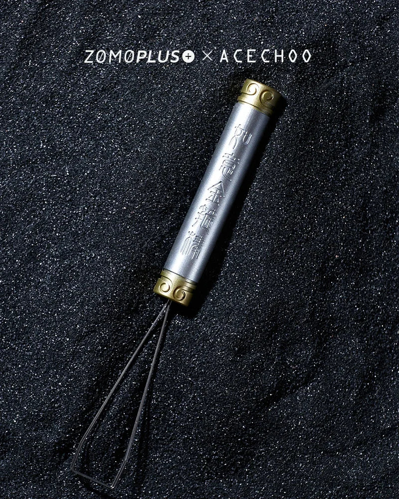 ZOMO Key Puller Pink Cute Cat Claw ABS Material Fairy Wand Golden Hoop Cherry Wire Key Puller Keyboard Keycap Replace Tools