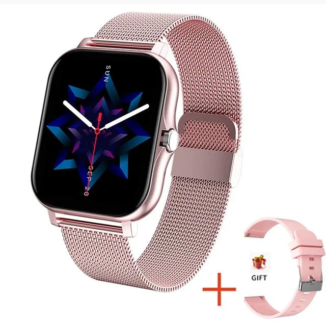 Sport Smart Watch Fitness Clock Health Monitor Waterproof Smartwatch Bluetooth Call Watches for Men Women IOS Xiaomi Huawei 2025