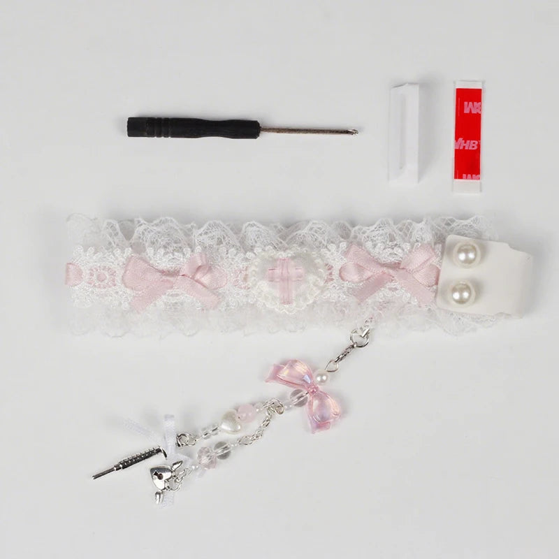 Lace Keyboard Ribbon Mechanical Keyboard Strap Universal Personalized Keyboard Ribbon Keyboard Decor Accessories