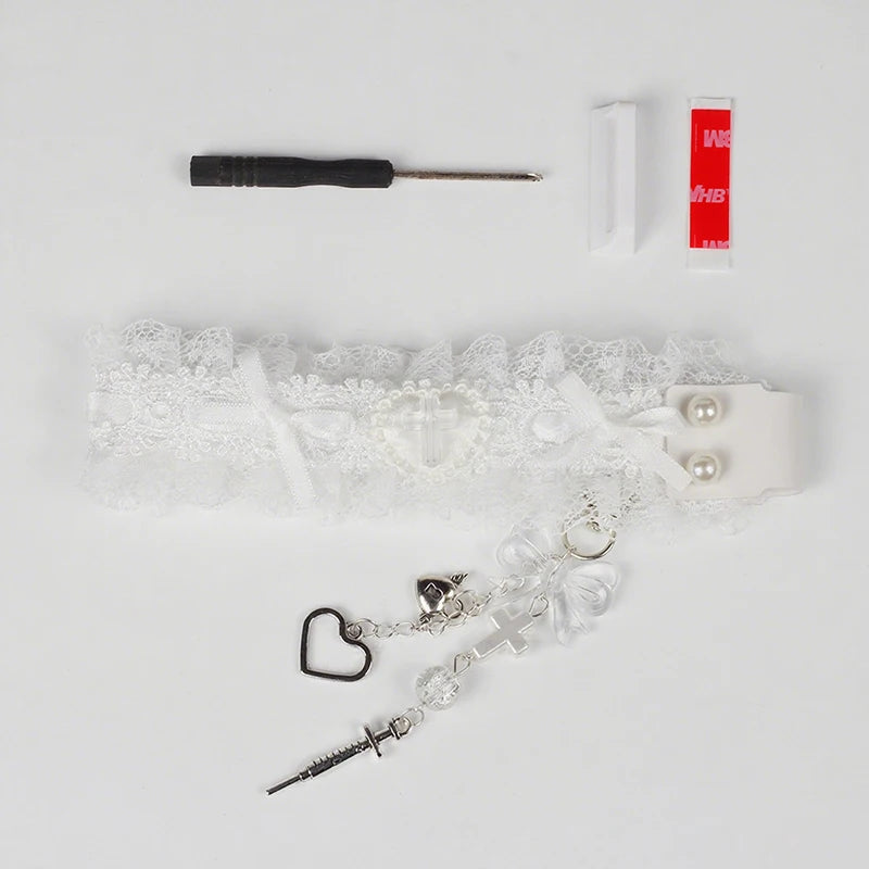 Lace Keyboard Ribbon Mechanical Keyboard Strap Universal Personalized Keyboard Ribbon Keyboard Decor Accessories