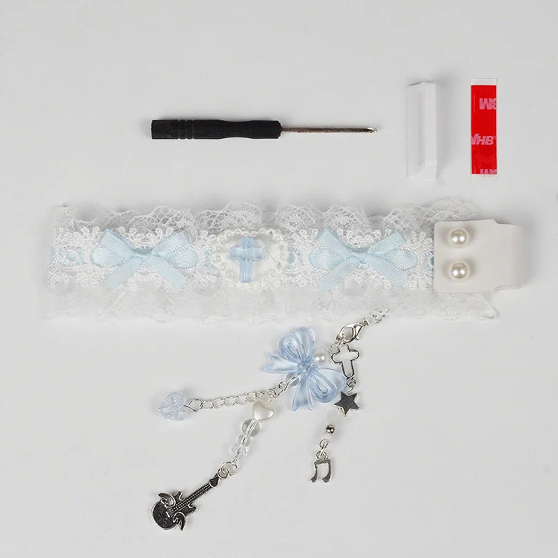 Lace Keyboard Ribbon Mechanical Keyboard Strap Universal Personalized Keyboard Ribbon Keyboard Decor Accessories