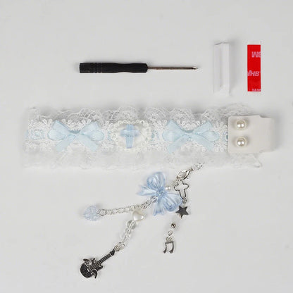 Lace Keyboard Ribbon Mechanical Keyboard Strap Universal Personalized Keyboard Ribbon Keyboard Decor Accessories
