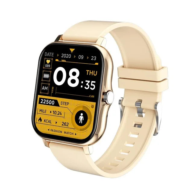 Sport Smart Watch Fitness Clock Health Monitor Waterproof Smartwatch Bluetooth Call Watches for Men Women IOS Xiaomi Huawei 2025
