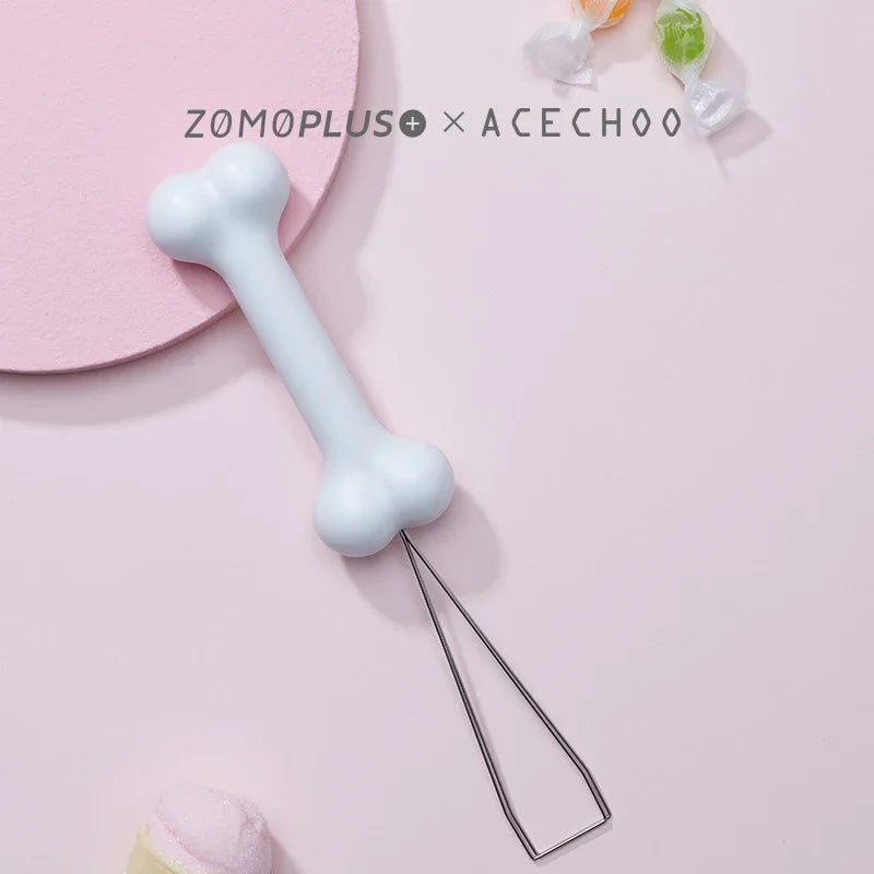 ZOMO Key Puller Pink Cute Cat Claw ABS Material Fairy Wand Golden Hoop Cherry Wire Key Puller Keyboard Keycap Replace Tools