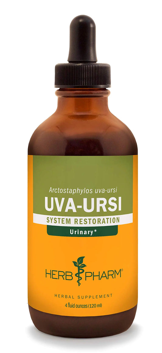 Herb Pharm Uva Ursi Liquid Extract for Urinary System Support - 4 Ounce