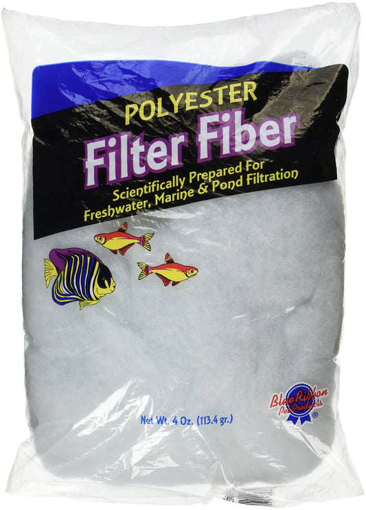 Blue Ribbon Pet Products ABLPLY4 Polyester Floss Bag Filter Media 4-Ounce
