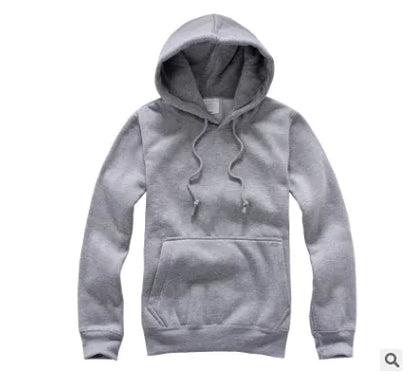 Cotton Pullover Hoodie with Hood