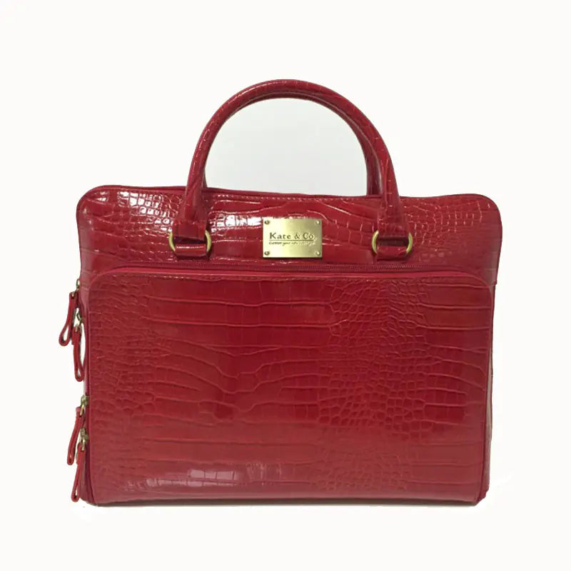 Versatile Ladies Faux Leather Laptop Briefcase