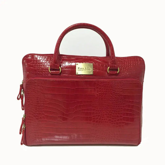 Versatile Ladies Faux Leather Laptop Briefcase