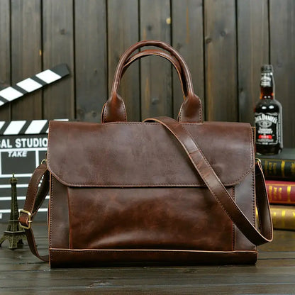 One Shoulder Business Computer Messenger Briefcase