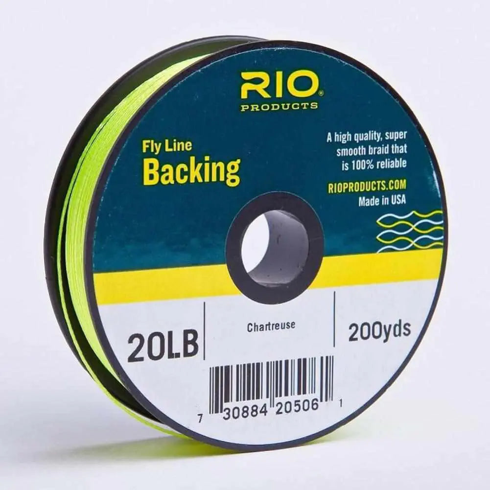 RIO Products Accessories Fly Line Backing Dacron 20Lb 200yd Chartreuse