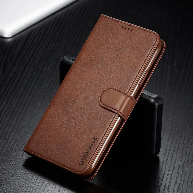 Leather Wallet Card Case for Mobile Phones