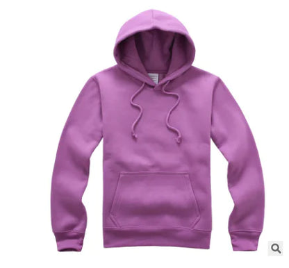 Cotton Pullover Hoodie with Hood