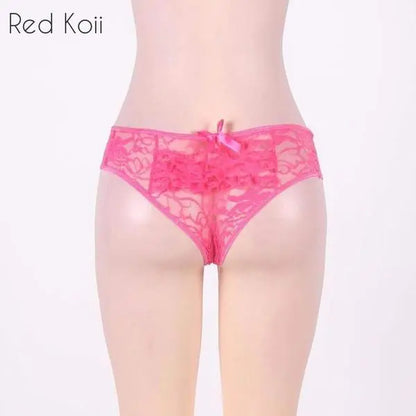 Lace Breathable Triangle Underwear Plus Size for Women