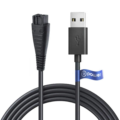 T POWER Home Car Charging Cable for for Panasonic Pro-Curve Wet Dry Shaver Electric Blade Razor RE7-40 RE7-51 RE7-59 RE7-68 ER-GC20 RE740 RE768 RE759 RE751 ERGC20 Travel Power Cord