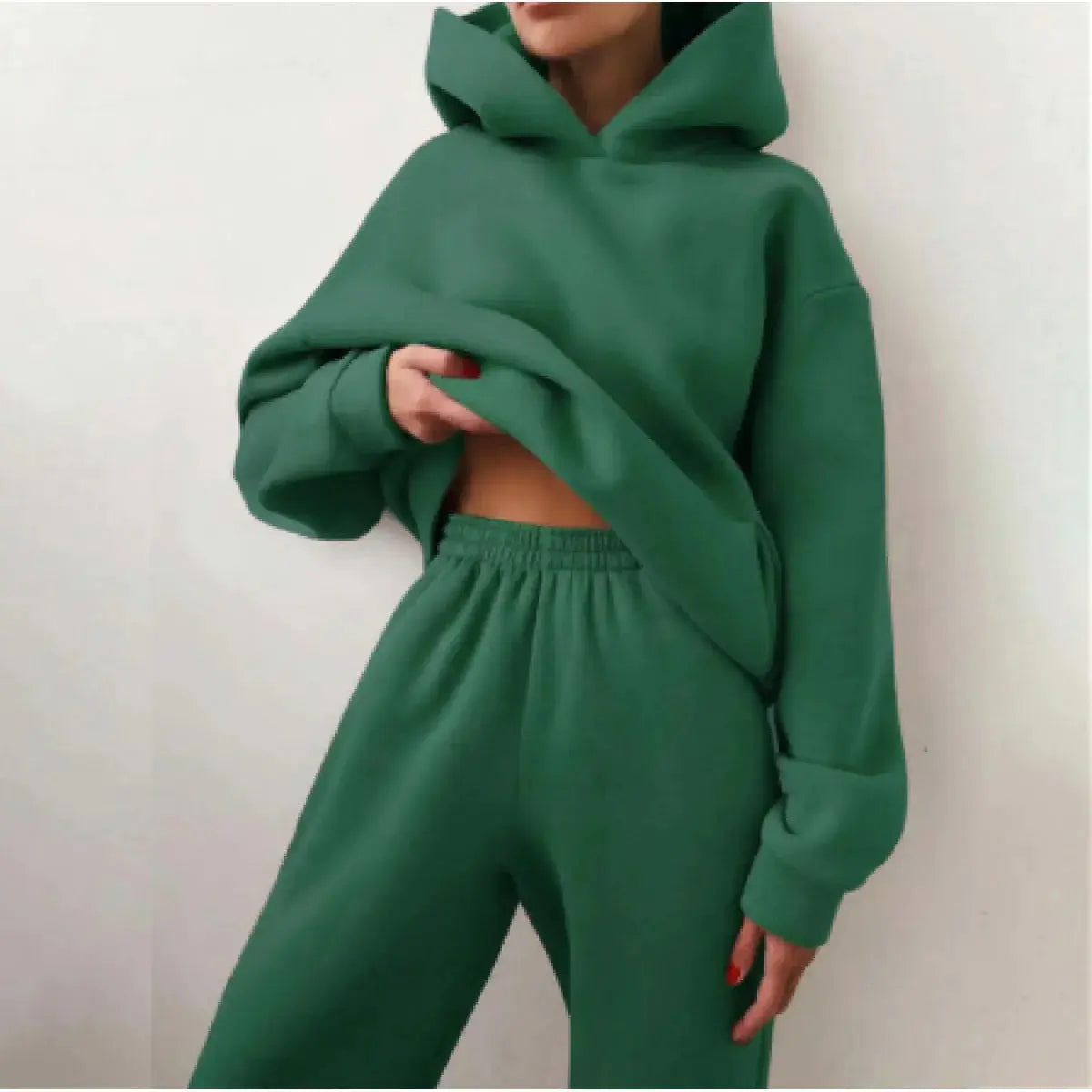 Women's Casual Hooded Sweater Tracksuit