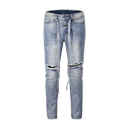 Zippered Jeans