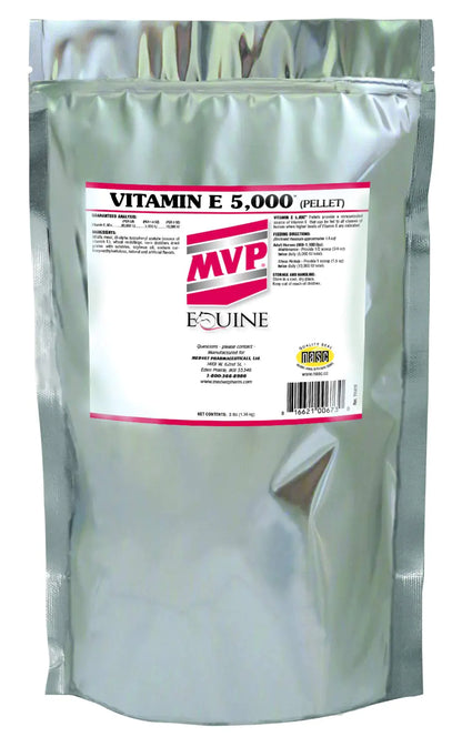 MVP Vitamin E 5000 (3lb) Pelleted Vitamin E for Horses…