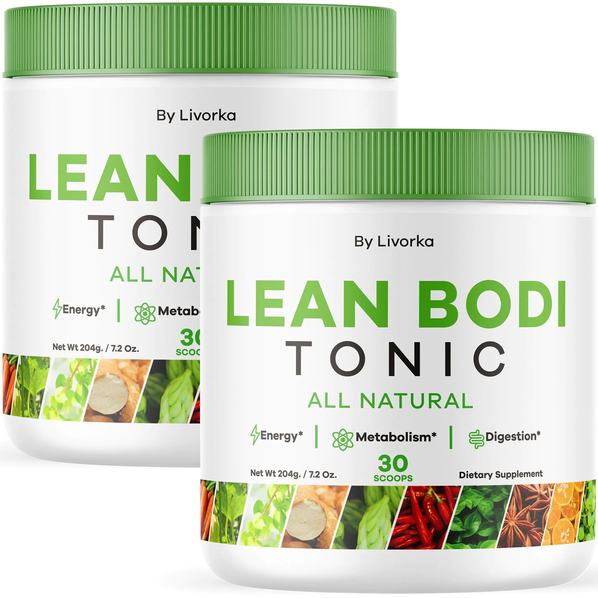 (2 Pack) Lean Body Tonic Powder Lean Body Tonic LeanBody Powder LeanBodyTonic Lean Body Powder Lean Body Tonic Powder Advanced Formula Lean Body Powder All Natural 60 Servings for 2 Months