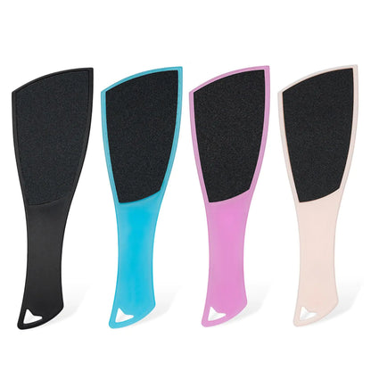 Mdoahny Foot Files Handle Curved Professional Pedicure Grit Exfoliation Removes with Double Sided Dead Skin Feet Rasp Skin Corns Callus Remover/Foot Pedicure Accessories 4 Pack