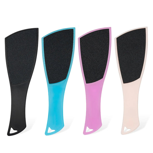 Mdoahny Foot Files Handle Curved Professional Pedicure Grit Exfoliation Removes with Double Sided Dead Skin Feet Rasp Skin Corns Callus Remover/Foot Pedicure Accessories 4 Pack