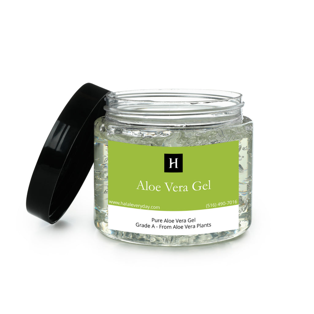 100% Pure Aloe Vera Gel - Organic Skin Care Soothing Moisturizing Cosmetic Grade