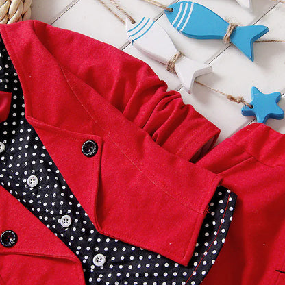 Kids Spring Autumn Tracksuit Set with T-Shirt and Pants
