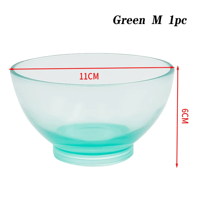 1Pc Dental Professional Mixing Bowl Transparent Thicken Flexible Rubber Mixing Bowl Dentist Oral Whitening Tool S / M / L