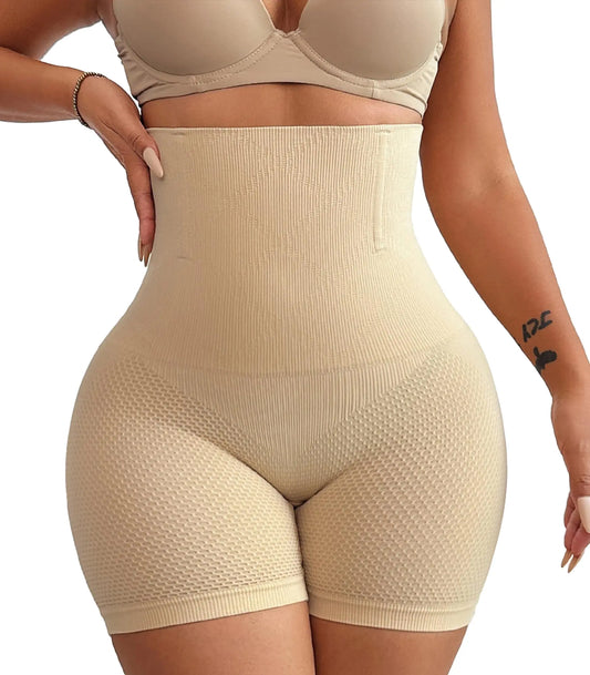 Girdle for Women Tummy Control Stomach Shapewear Girdles for Women Body Shaper for Women High Waisted Shapewear Shorts (Beige X-Large-XX-Large)