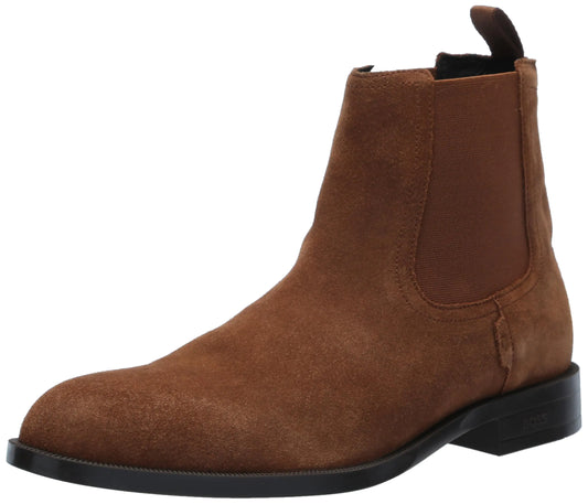 BOSS Tayil Suede Chelsea Boot acorn brown 13