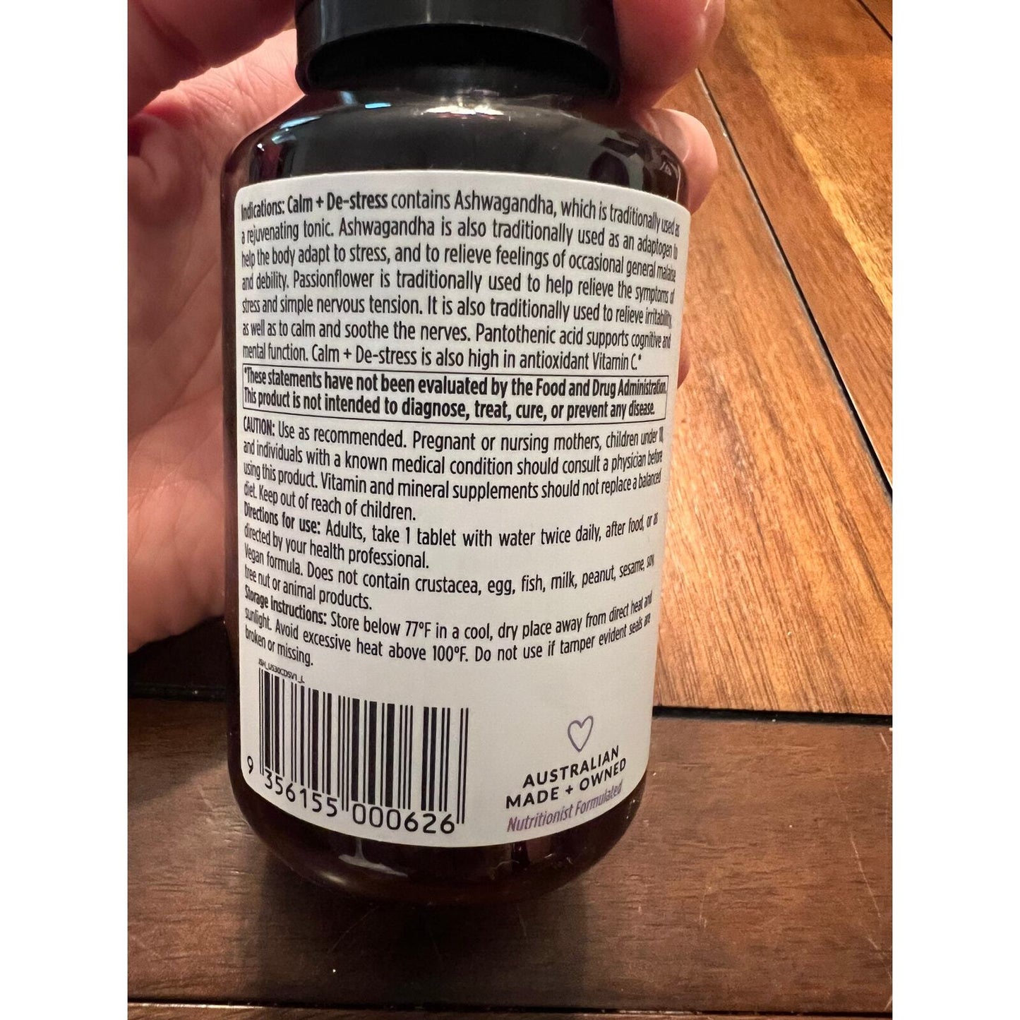JS Health - Calm & Destress Supplements Exp 09/2025