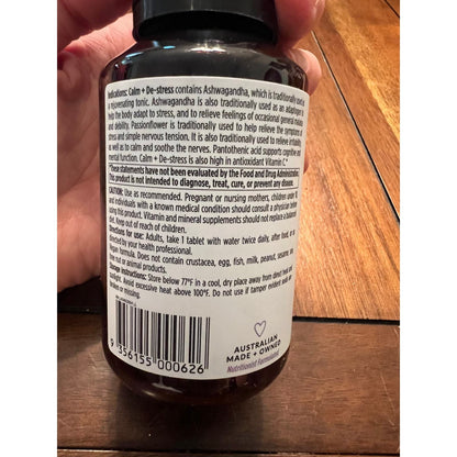 JS Health - Calm & Destress Supplements Exp 09/2025