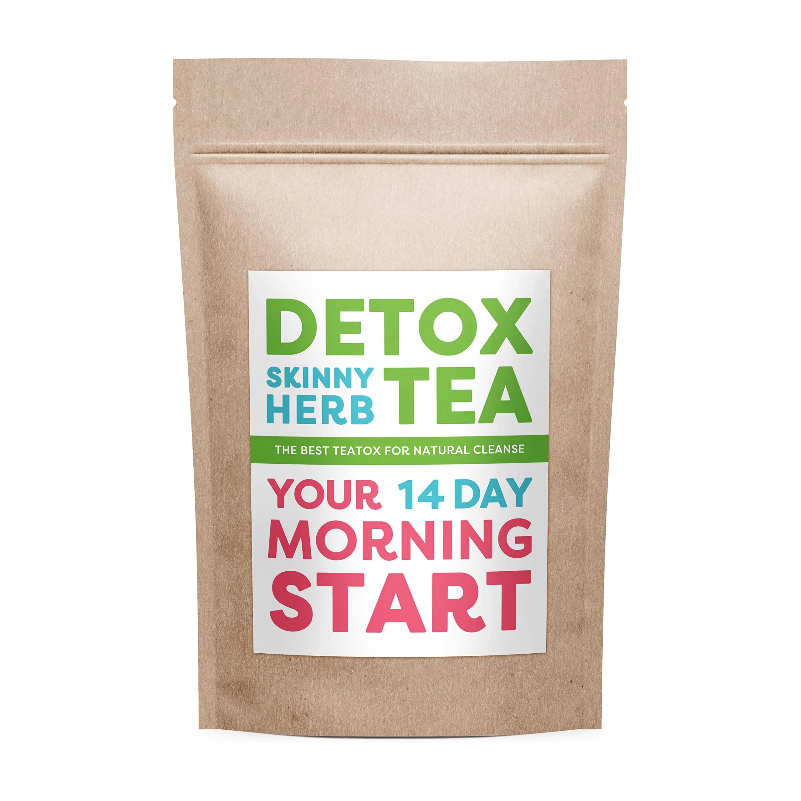 14 Morning Start Tea : Detox Skinny Herb Tea - 100% NATURAL
