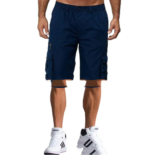 Men's Loose Multi-pocket Cargo Shorts for Outdoors