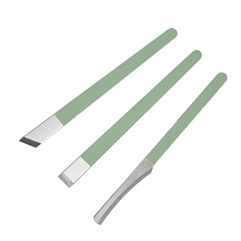 Stainless Steel Pedicure Tool Set - 3 Pieces