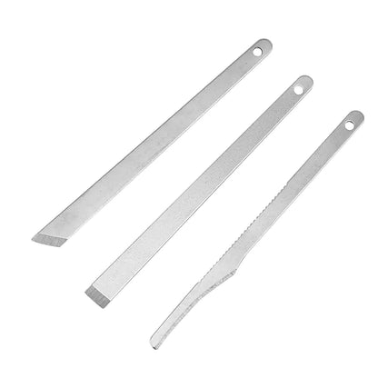 Stainless Steel Pedicure Tool Set - 3 Pieces