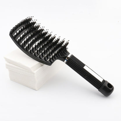 1pc Magic Scalp Massage Hair Brush for Women - Professional Detangling Tool for Wet Curly Hair - Hairdressing Tool, Detangling Brush, Ergonomic Handle, Durable Bristles, Salon Professionals, Styling Accessory, Sleek Design, S