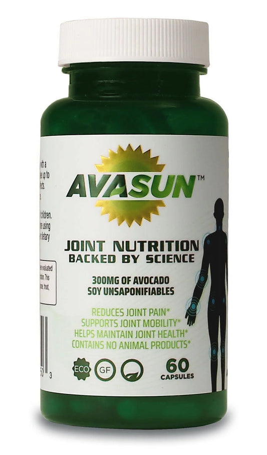 , Joint Nutrition Backed by Science, Avocado Soy Unsaponifiable, 300Mg, 60 Day Supply, Bone Strength Supplements, Joint Supplements